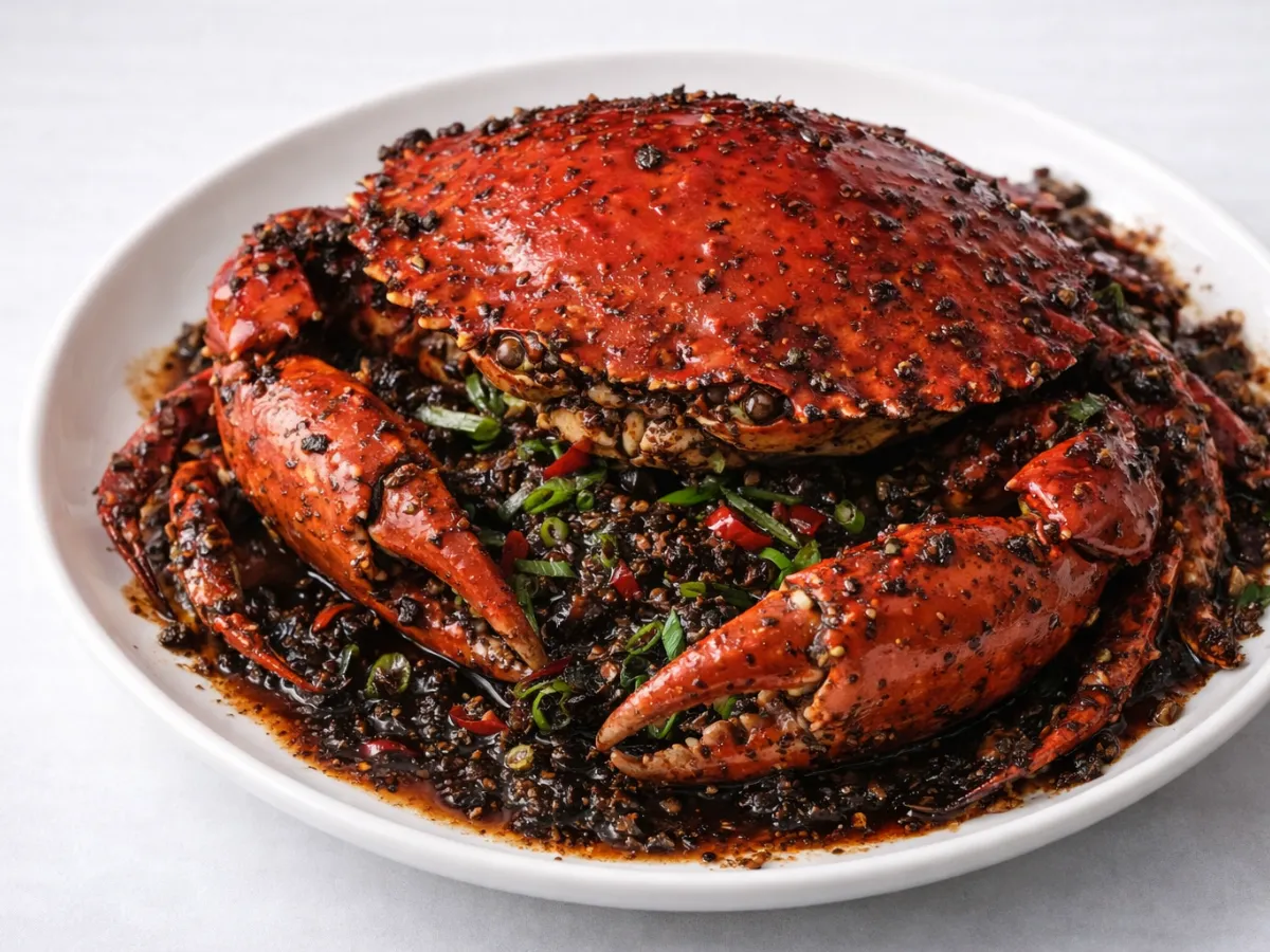 Singapore Pepper Crab
