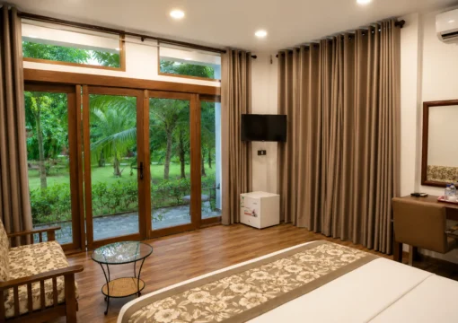 Gray Double Room