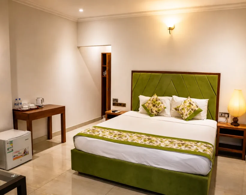 Green Double Room