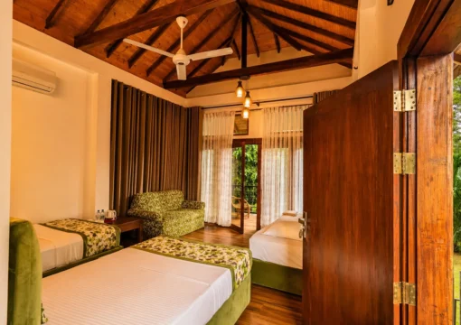 Green Triple Room