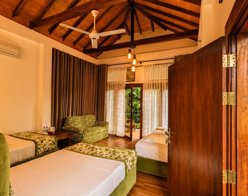 Green Triple Room