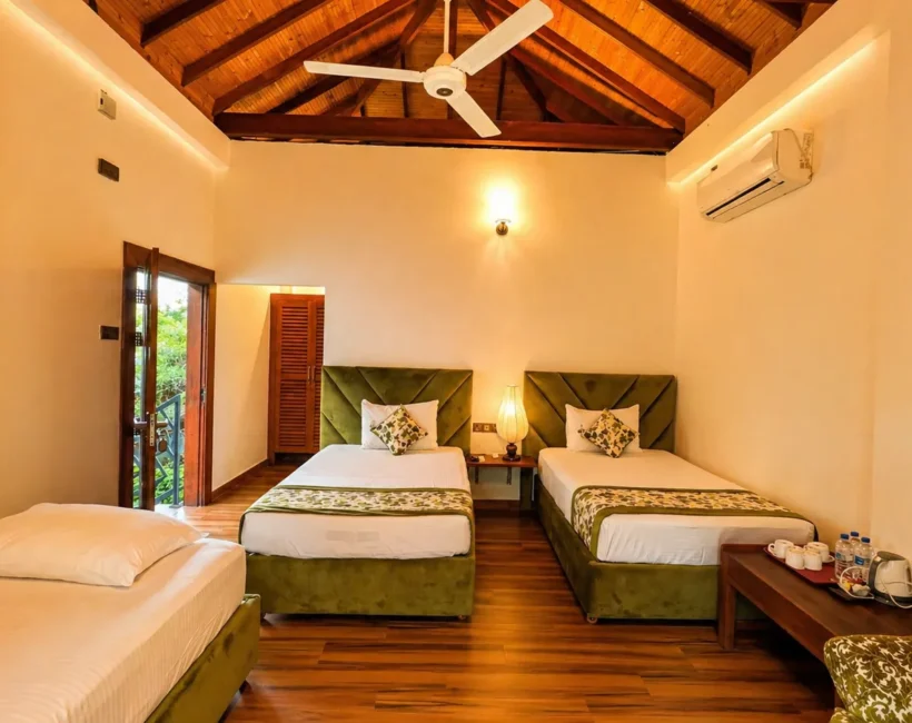 Green Triple Room