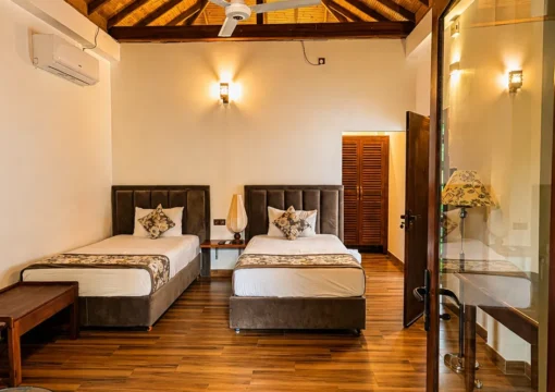 Gray Twin Room