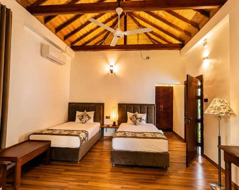 Gray Twin Room