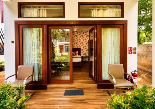 Maroon Double Room